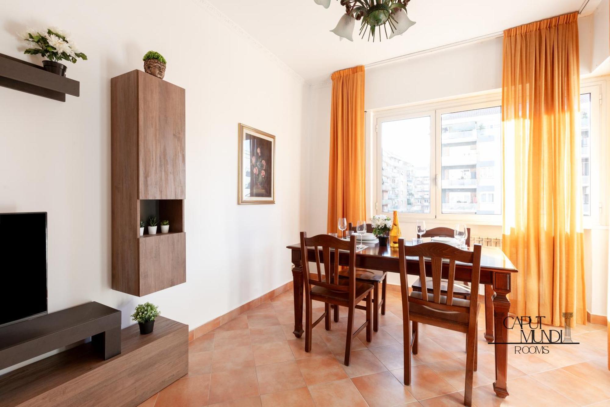 Caput Mundi Rooms - 100Mt To Metro A, Terrace, A-C, 15 Min To Center Roma Eksteriør bilde